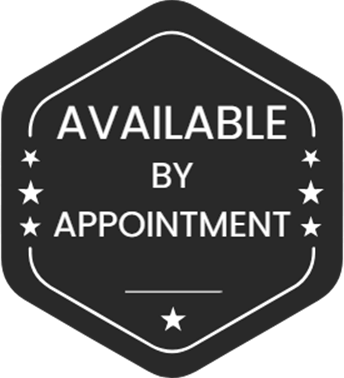 Available by Appointment badge